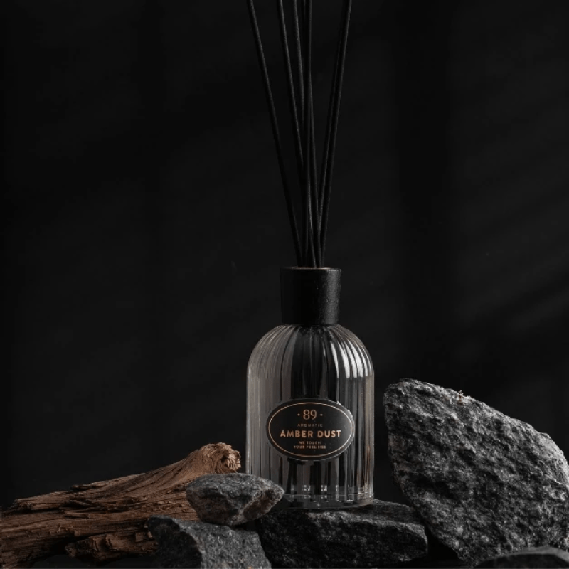 Difuzor cu bețișoare parfumate – AMBER DUST - NAIL ART STUDIO